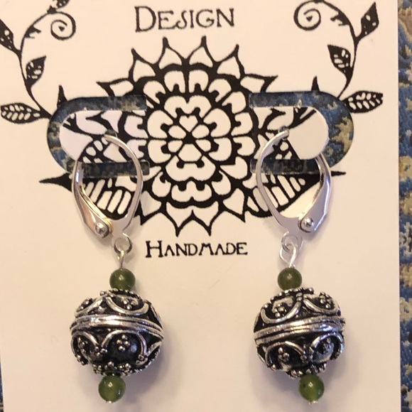 Masala Jade Earrings - Picture 8 of 8